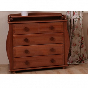 Комод с пеленальным столиком Лель БИ 36, орех светлый (Лель, LIEL_АБ 36_орех светлый)